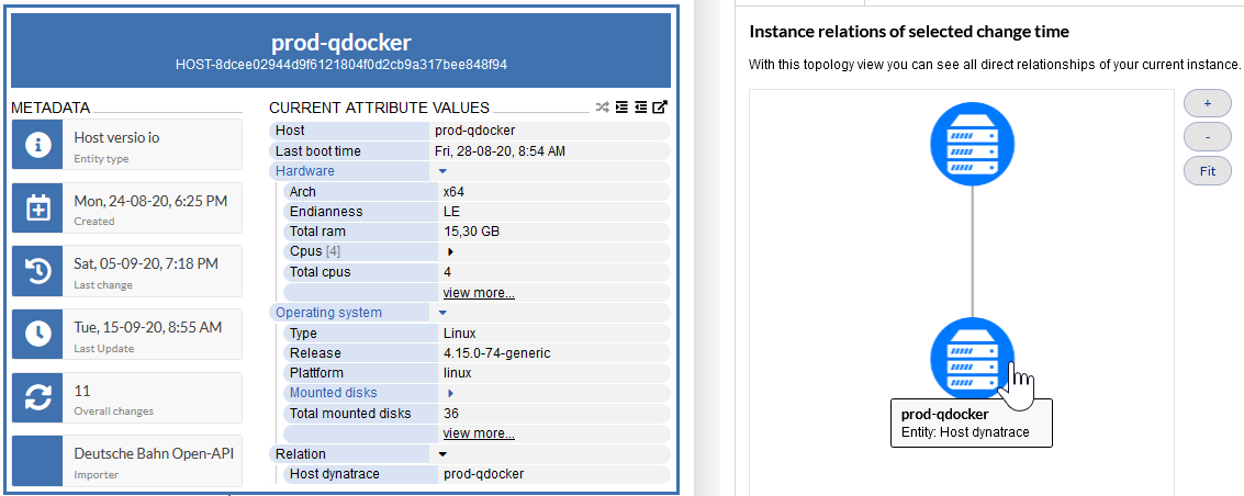 Versio.io host instance